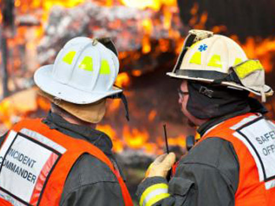 Safety Officer On Point Firefighter Training